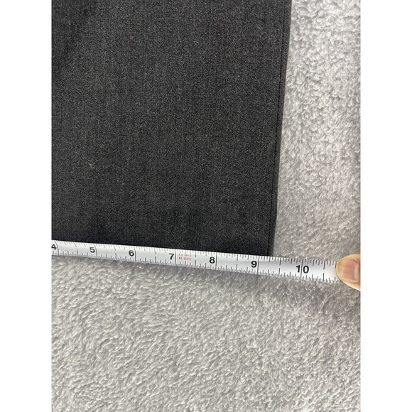 Ann Taylor Women's Pants Devin Fit Solid Gray Size 8 Boot Cut - Picture 6 of 13